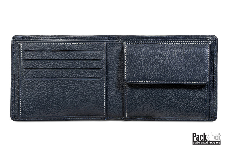 φωτογράφιση-πορτοφόλι-ανδρικό-μαύρο-δέρμα-ανοικτο-εσωτερική-όψη-με-όλες-θήκες