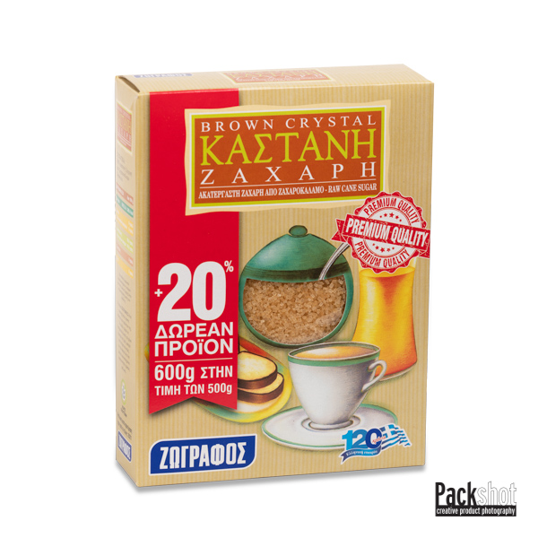 Φωτογράφιση προιόντος MFCG, τρόφιμα, καστανή ζάχαρη