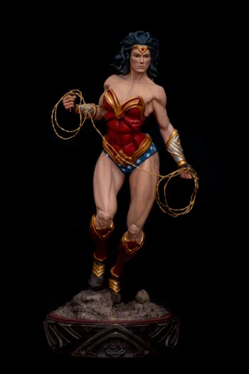 Φωτογράφιση Wonder Woman, Super Hero, 3D Printing, γωνία 001