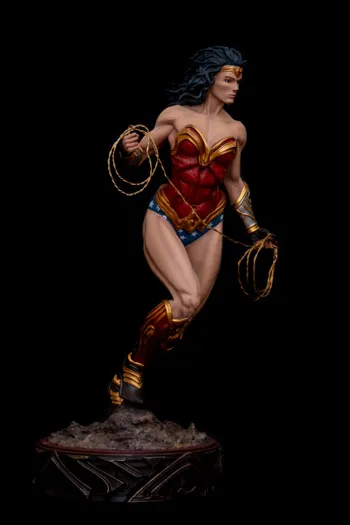 Φωτογράφιση Wonder Woman, Super Hero, 3D Printing, γωνία 002