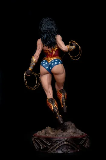 Φωτογράφιση Wonder Woman, Super Hero, 3D Printing, γωνία 006