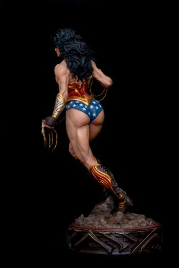 Φωτογράφιση Wonder Woman, Super Hero, 3D Printing, γωνία 007