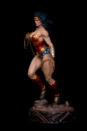 Φωτογράφιση Wonder Woman, Super Hero, 3D Printing, γωνία 010